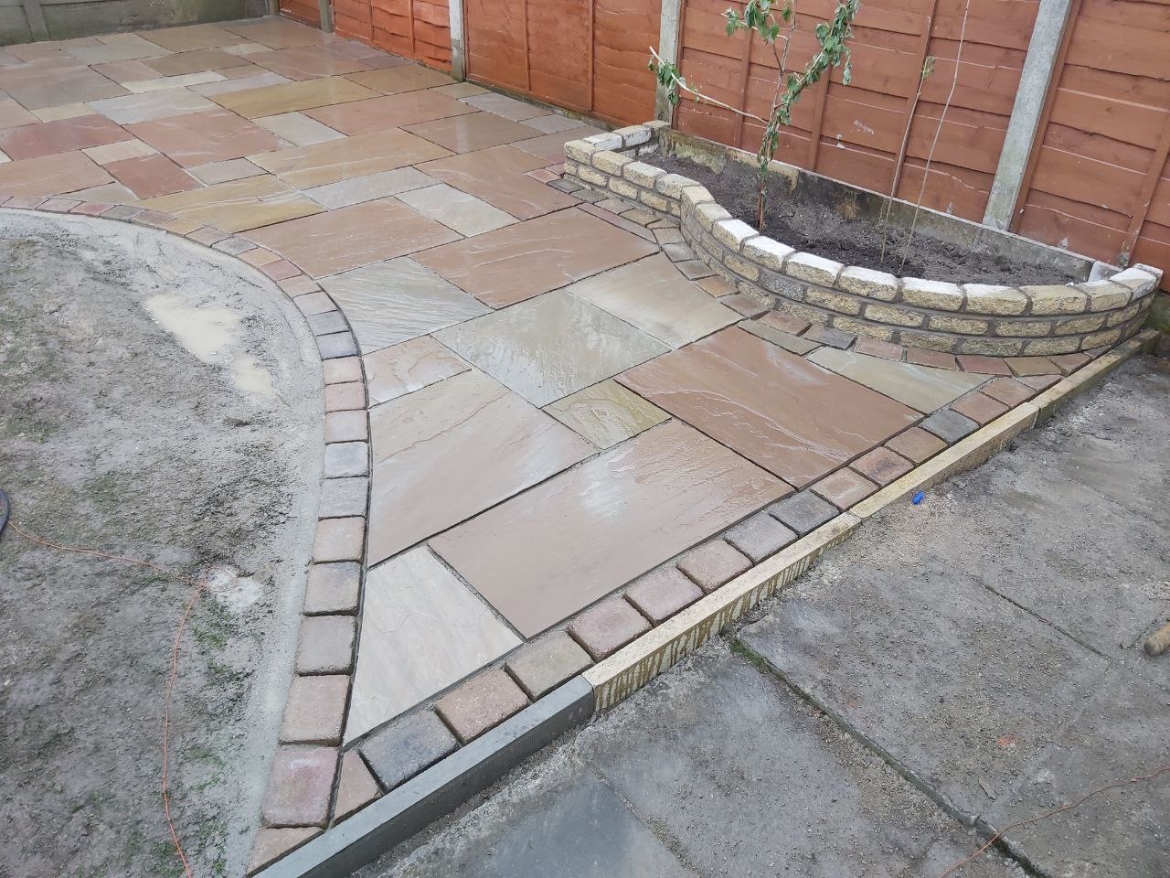 Resin bound driveway